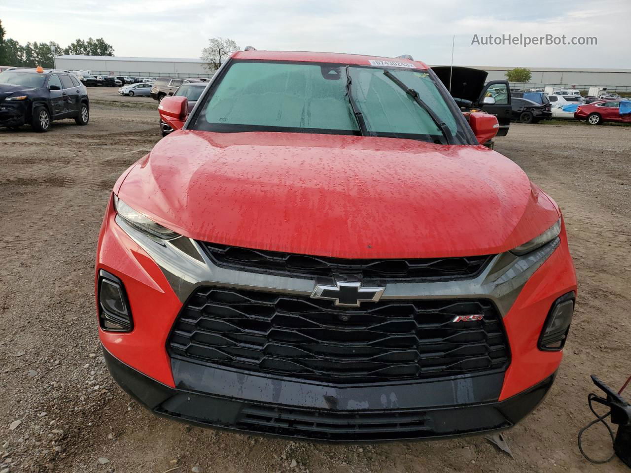 2020 Chevrolet Blazer Rs Красный vin: 3GNKBKRS3LS684744