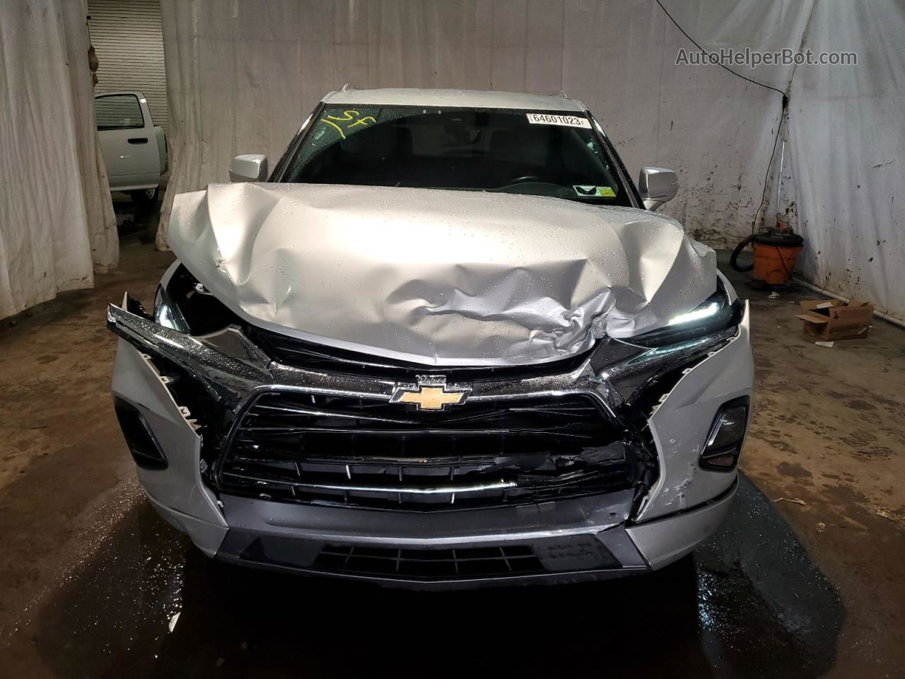 2019 Chevrolet Blazer Premier Silver vin: 3GNKBKRS4KS702375