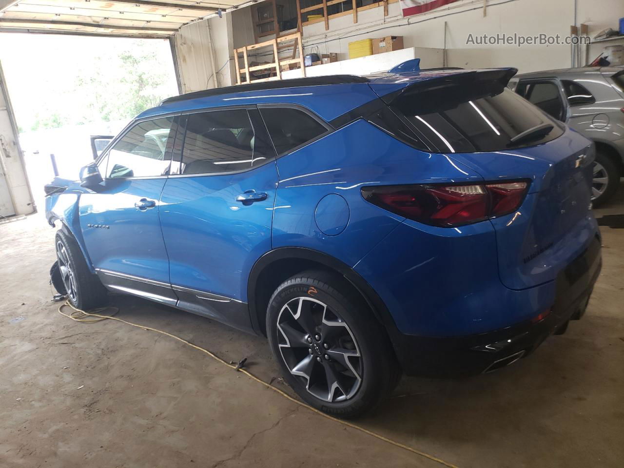 2020 Chevrolet Blazer Rs Blue vin: 3GNKBKRS6LS718983