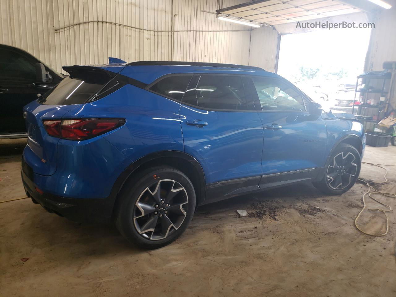 2020 Chevrolet Blazer Rs Blue vin: 3GNKBKRS6LS718983