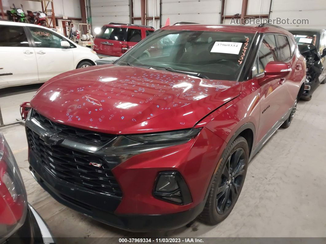 2020 Chevrolet Blazer Awd Rs Красный vin: 3GNKBKRS8LS624510