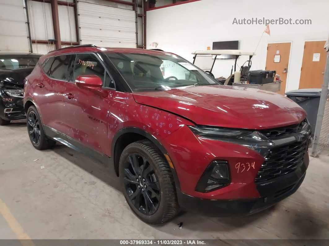 2020 Chevrolet Blazer Awd Rs Red vin: 3GNKBKRS8LS624510