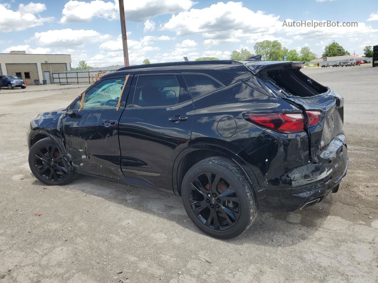 2020 Chevrolet Blazer Rs Black vin: 3GNKBKRS8LS724722