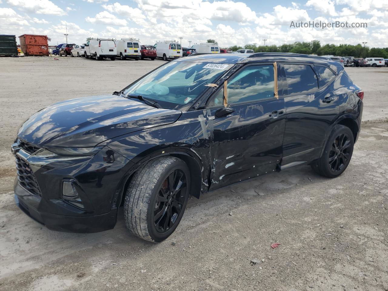 2020 Chevrolet Blazer Rs Black vin: 3GNKBKRS8LS724722