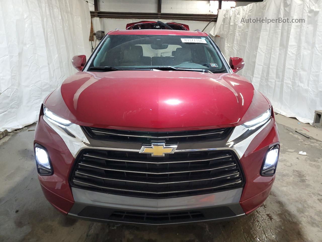 2019 Chevrolet Blazer Premier Red vin: 3GNKBKRS9KS696959