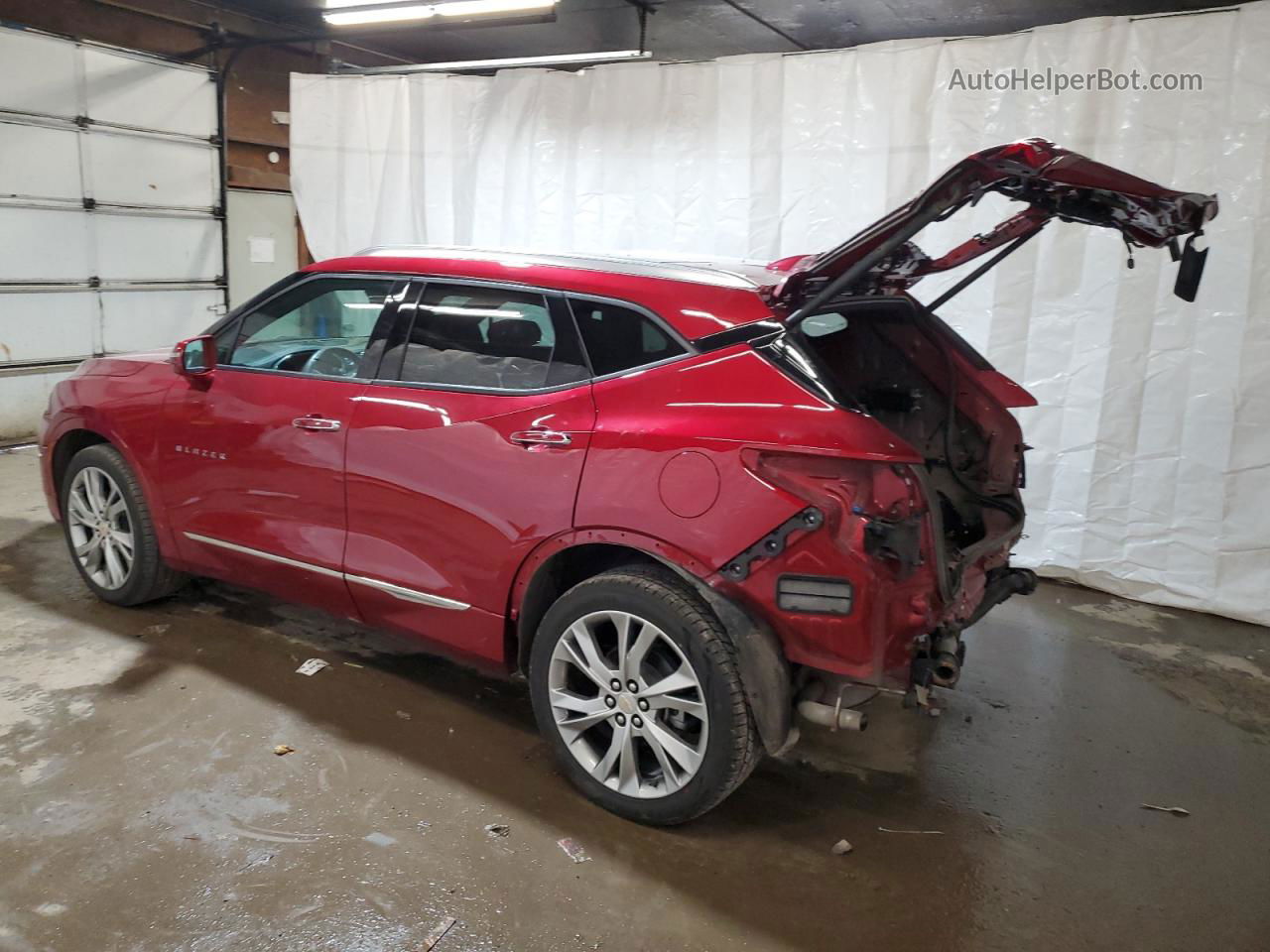 2019 Chevrolet Blazer Premier Red vin: 3GNKBKRS9KS696959