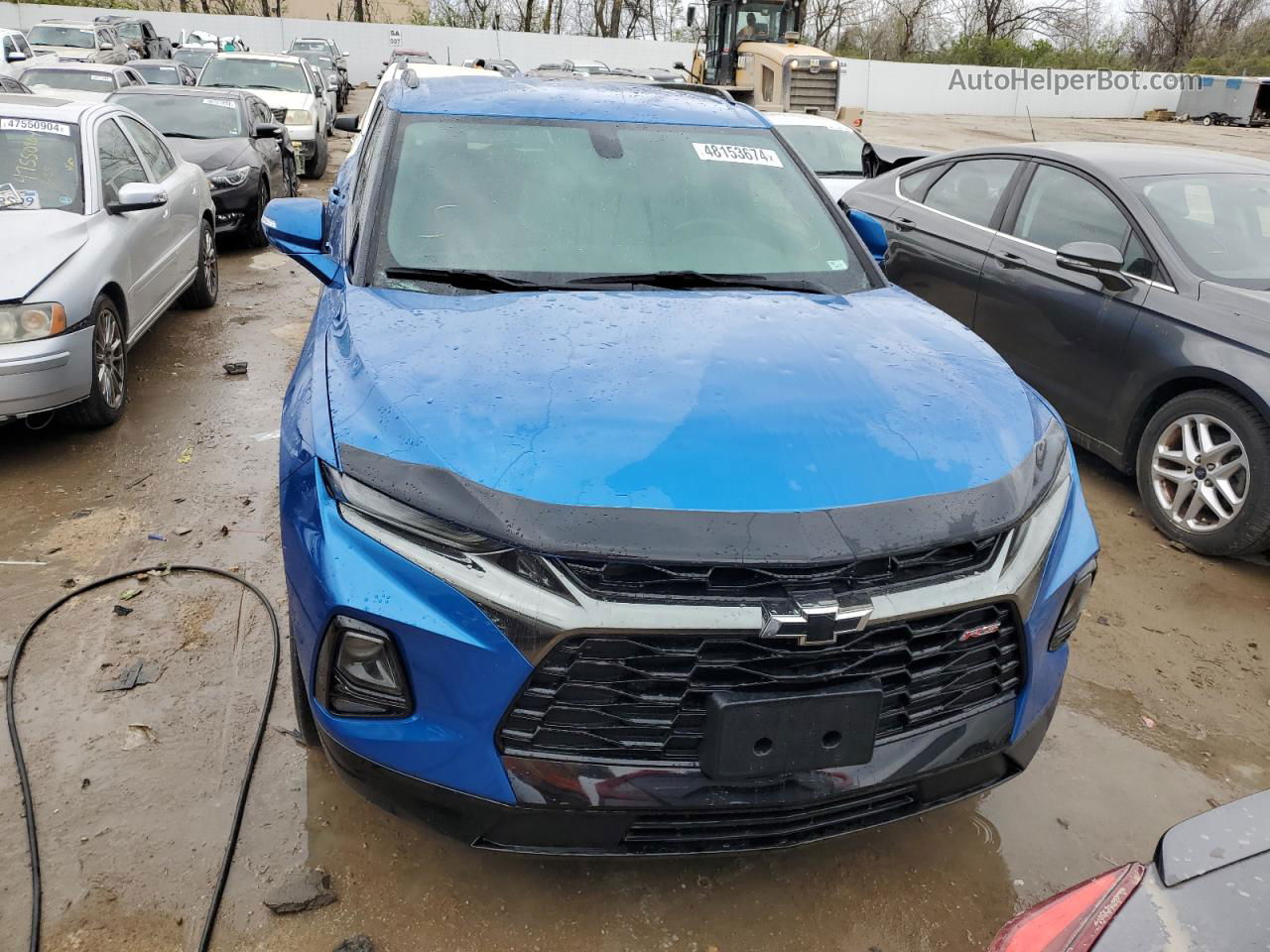 2020 Chevrolet Blazer Rs Синий vin: 3GNKBKRS9LS698289