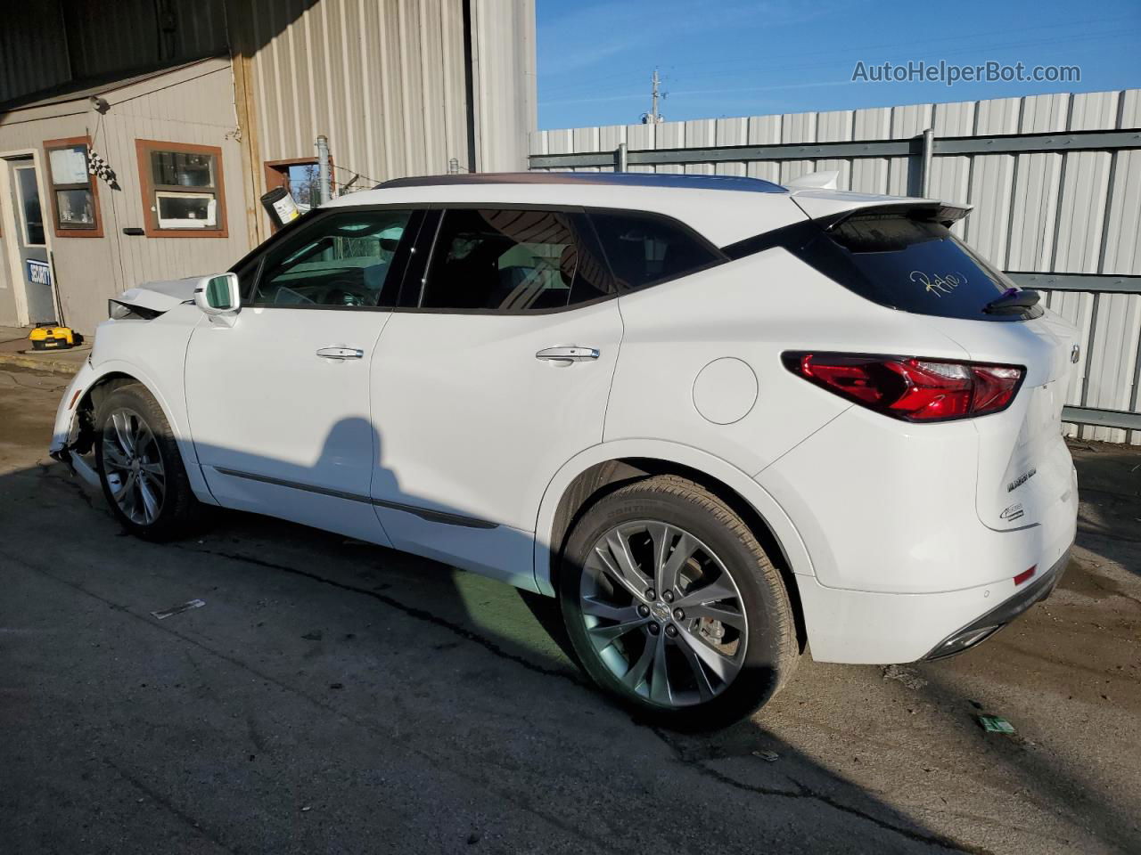 2019 Chevrolet Blazer Premier White vin: 3GNKBKRSXKS621431