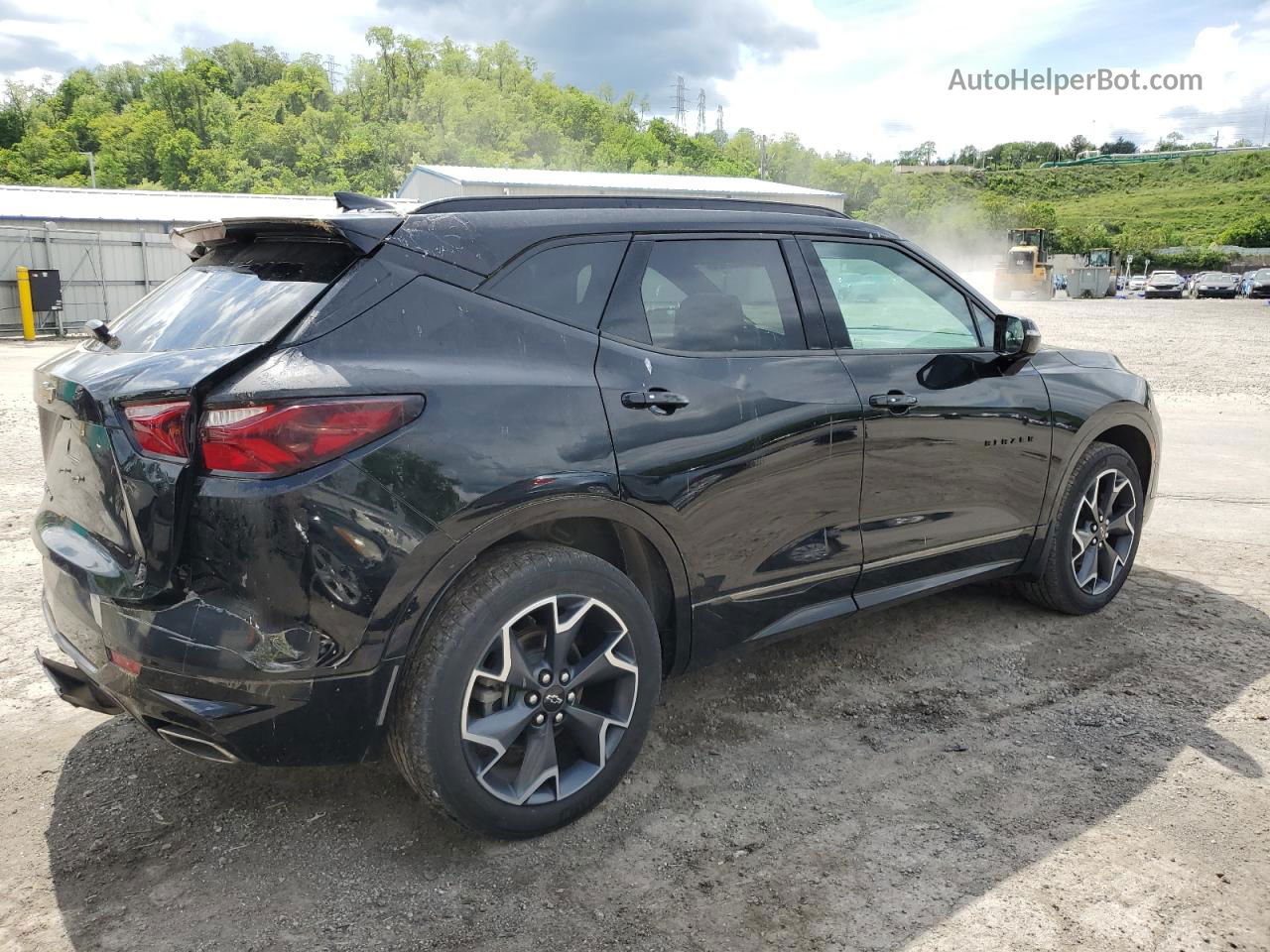 2020 Chevrolet Blazer Rs Black vin: 3GNKBKRSXLS666225