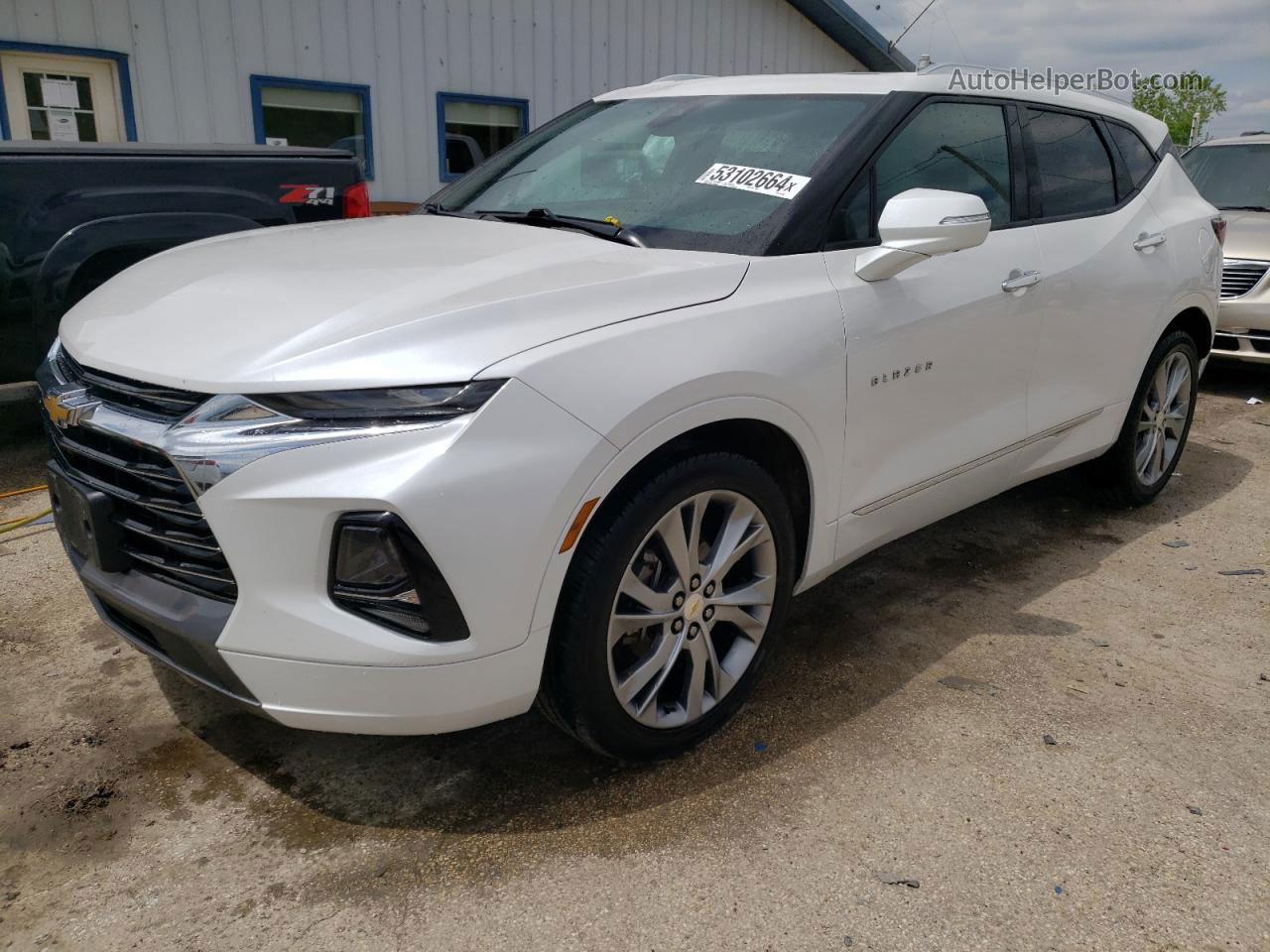 2020 Chevrolet Blazer Premier Белый vin: 3GNKBLRS2LS614108