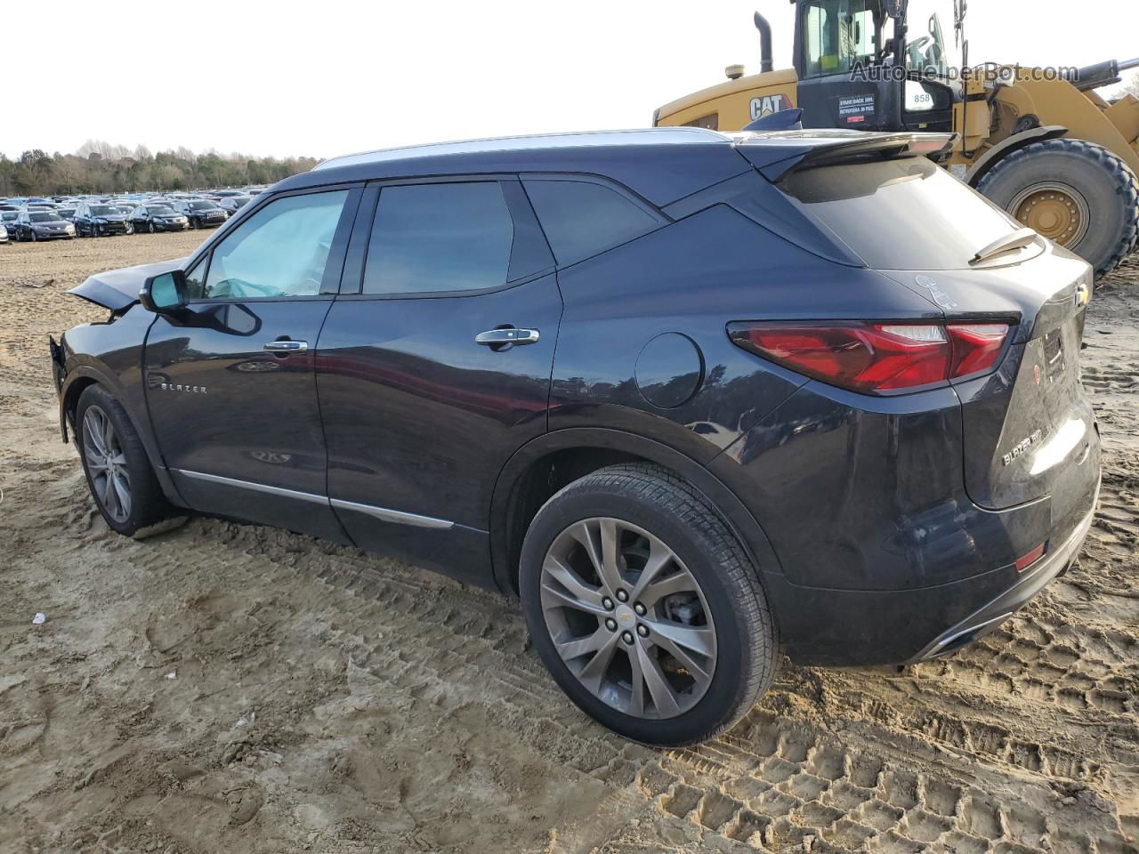 2020 Chevrolet Blazer Premier Синий vin: 3GNKBLRS7LS544170