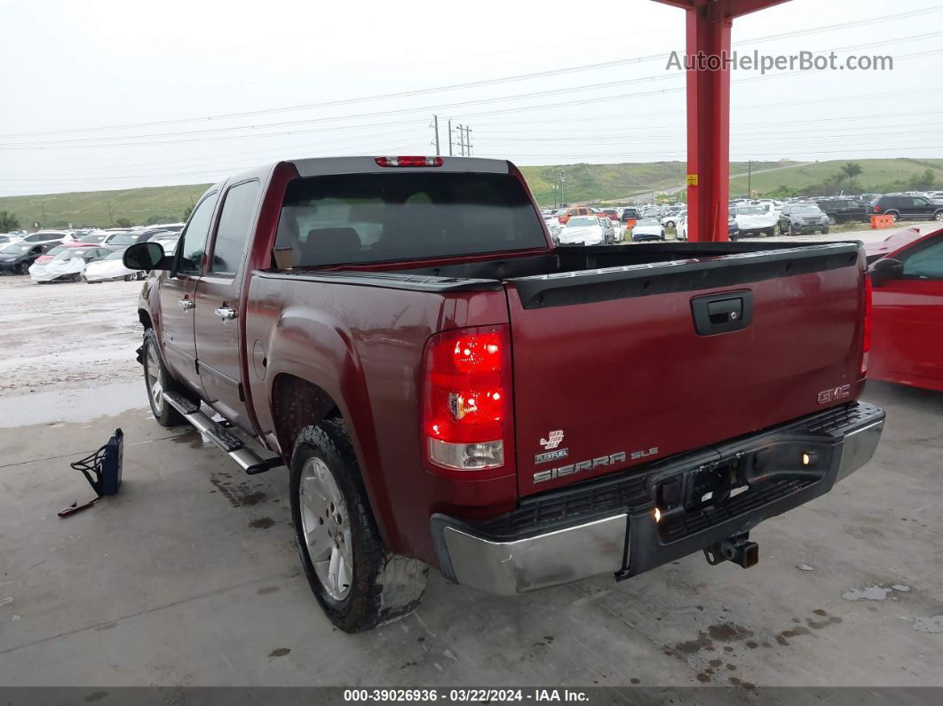 2008 Gmc Sierra 1500 Sle1 Red vin: 3GTEC13018G237893