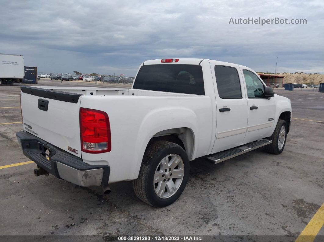 2007 Gmc Sierra 1500 Sle1 White vin: 3GTEC13097G531024