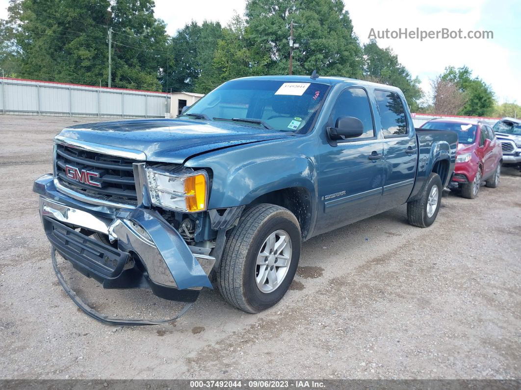 2008 Gmc Sierra 1500 Sl Blue vin: 3GTEC13C08G123149