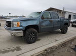 2008 Gmc Sierra C1500 Blue vin: 3GTEC13C18G295058