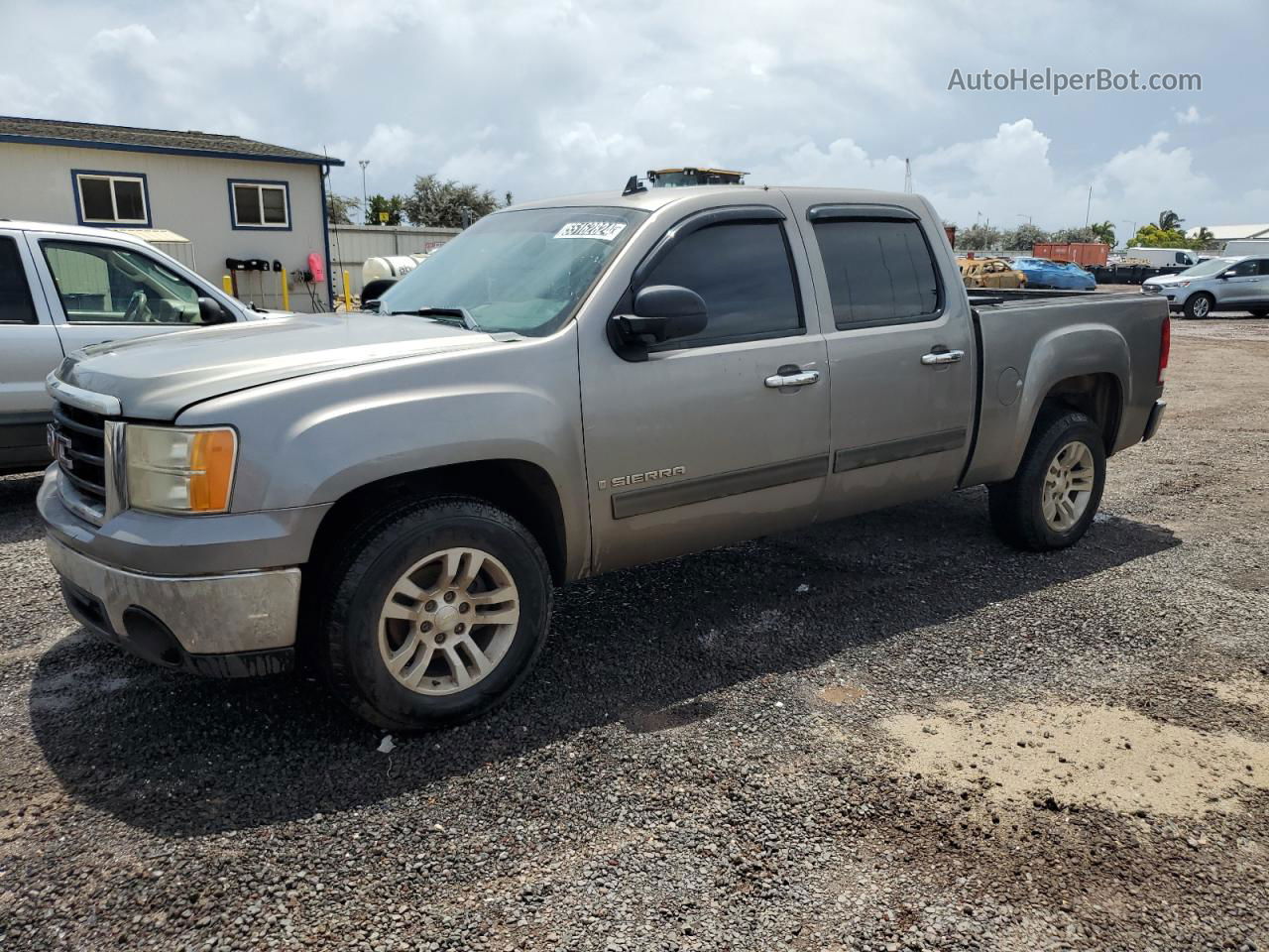 2008 Gmc Sierra C1500 Gray vin: 3GTEC13C28G104893