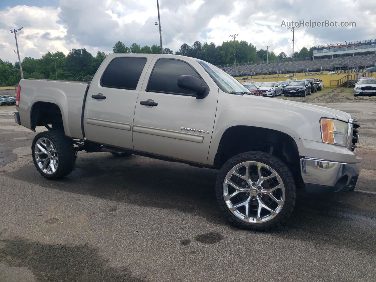 2008 Gmc Sierra C1500 Tan vin: 3GTEC13C78G135007