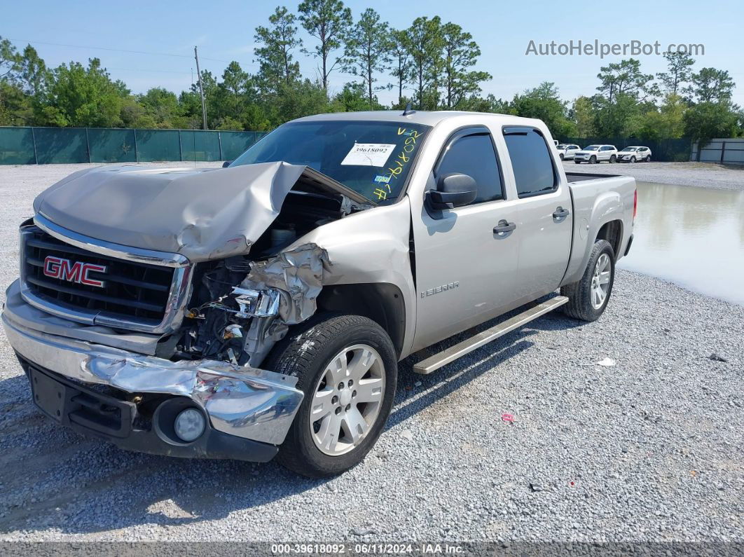 2007 Gmc Sierra 1500 Sle1 Beige vin: 3GTEC13J17G541944