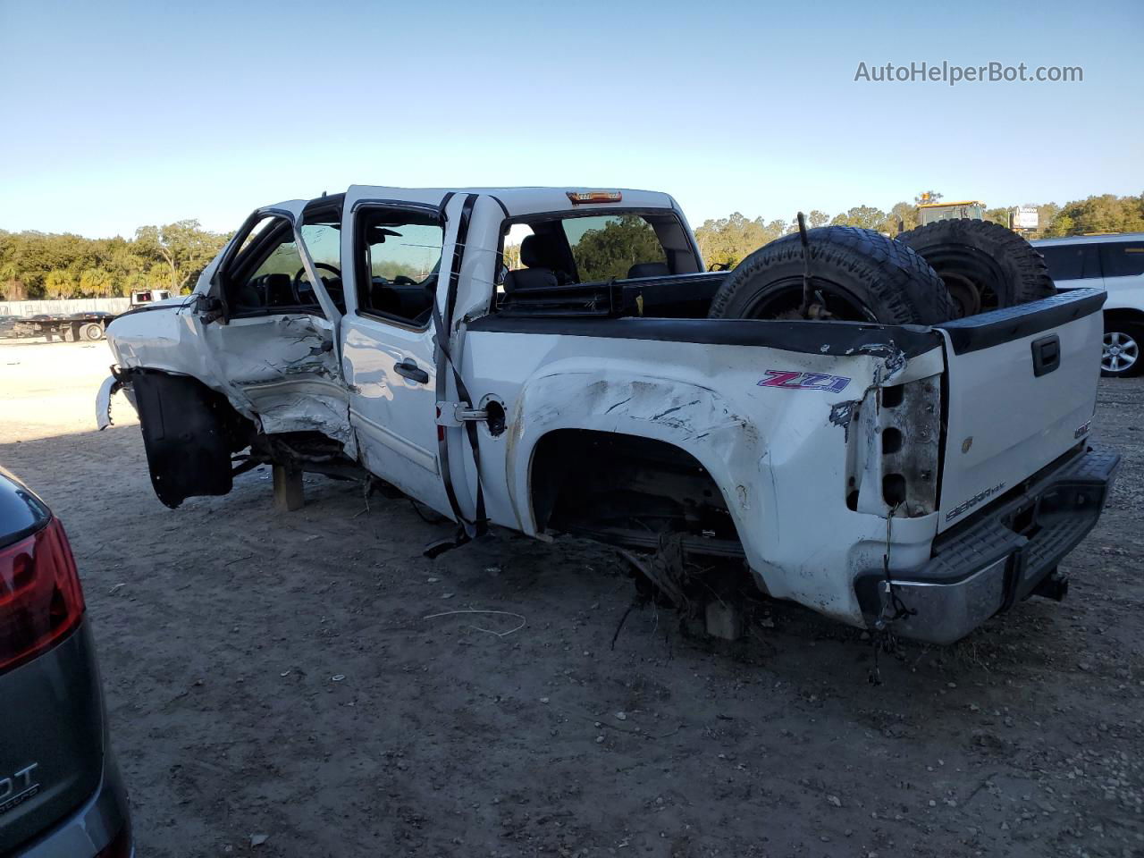 2008 Gmc Sierra C1500 Белый vin: 3GTEC13J58G217588