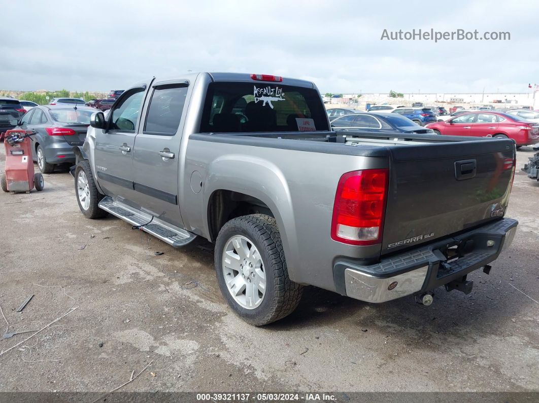 2008 Gmc Sierra 1500 Sle1 Gray vin: 3GTEC13J68G137071