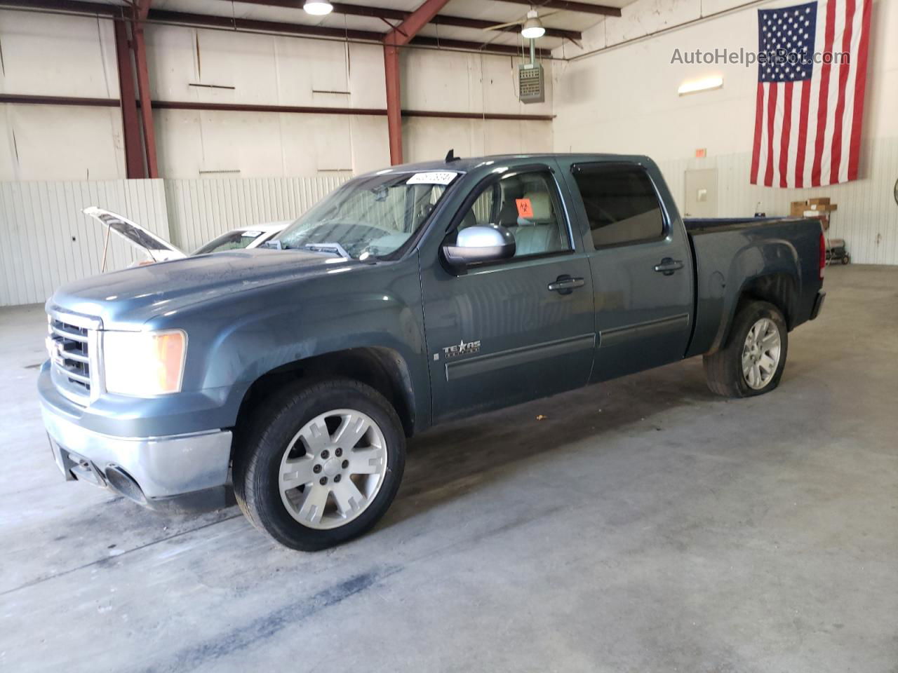 2008 Gmc Sierra C1500 Blue vin: 3GTEC13J78G258918