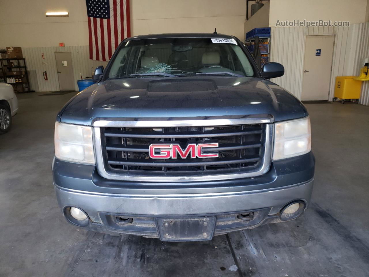 2008 Gmc Sierra C1500 Blue vin: 3GTEC13J78G258918