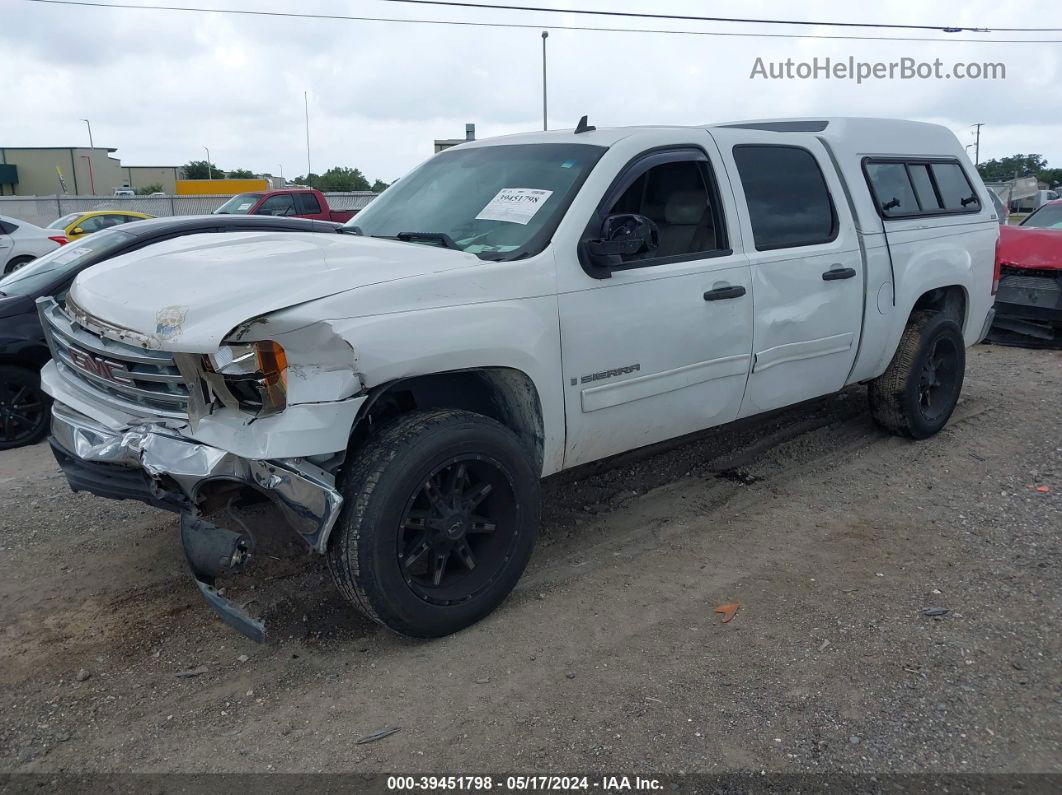 2008 Gmc Sierra 1500 Sle1 White vin: 3GTEC13J78G314260