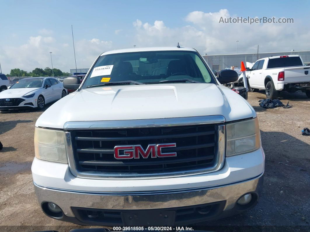 2007 Gmc Sierra 1500 Sle1 White vin: 3GTEC13J97G526253