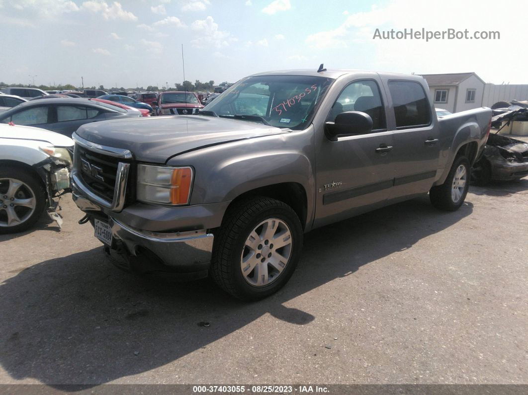 2007 Gmc Sierra 1500 Sle1 Gray vin: 3GTEC13J97G529203