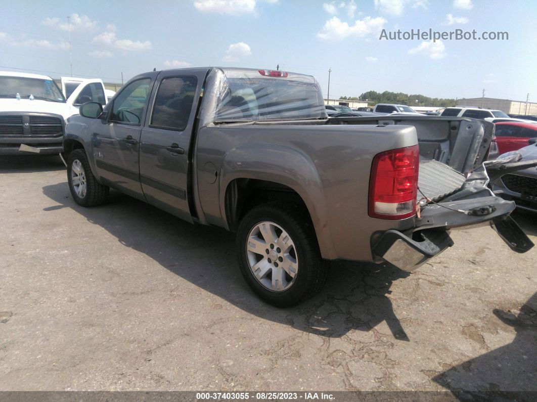 2007 Gmc Sierra 1500 Sle1 Gray vin: 3GTEC13J97G529203