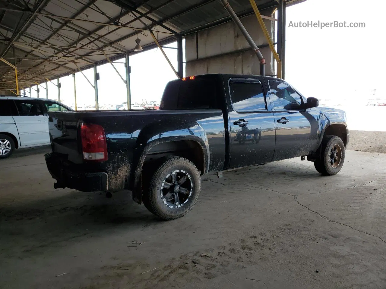 2008 Gmc Sierra K1500 Black vin: 3GTEK13338G298658