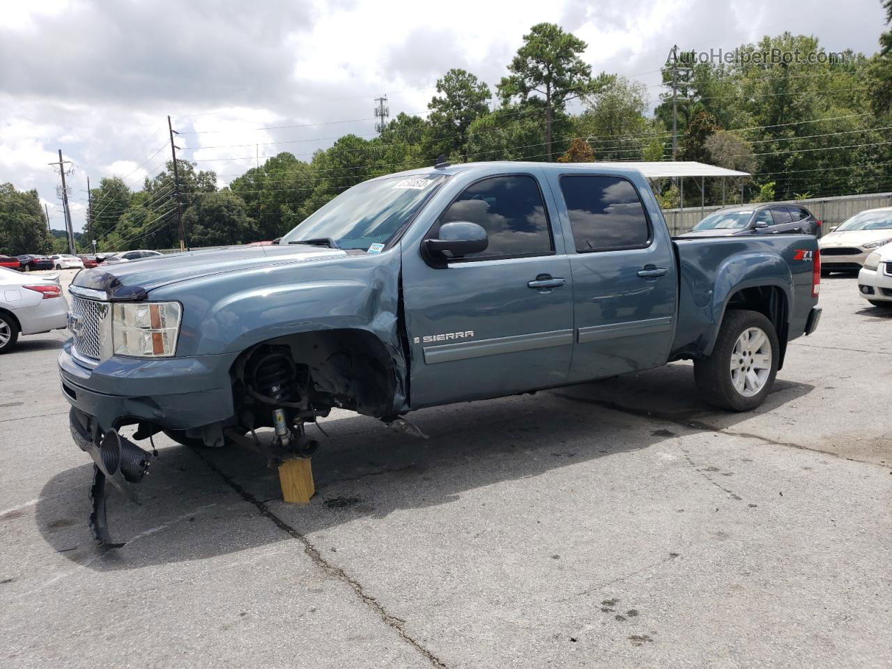 2008 Gmc Sierra K1500 Teal vin: 3GTEK13348G303687