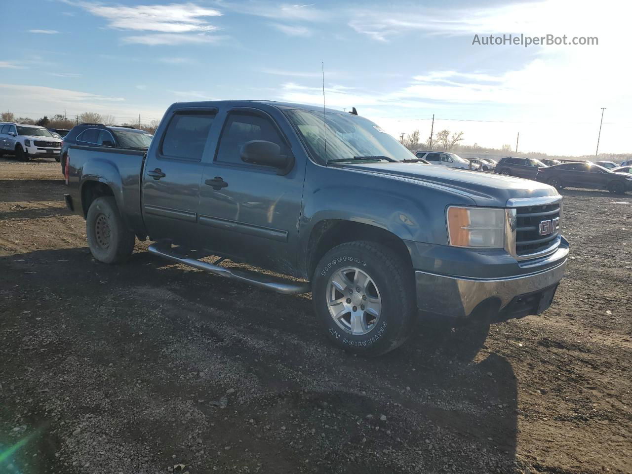 2008 Gmc Sierra K1500 Синий vin: 3GTEK13388G279541