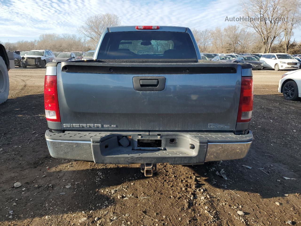 2008 Gmc Sierra K1500 Синий vin: 3GTEK13388G279541