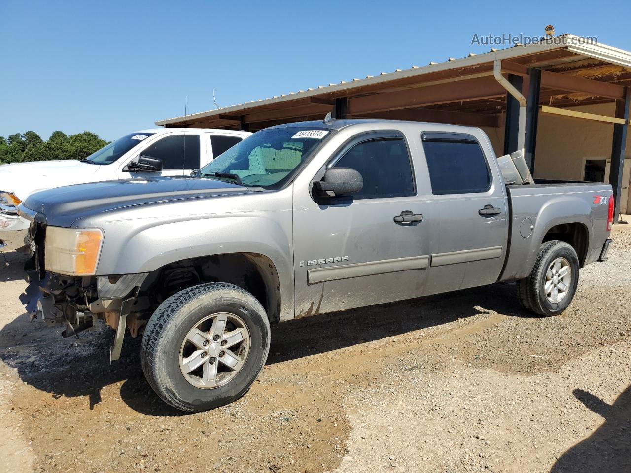 2008 Gmc Sierra K1500 Gray vin: 3GTEK13J08G290645