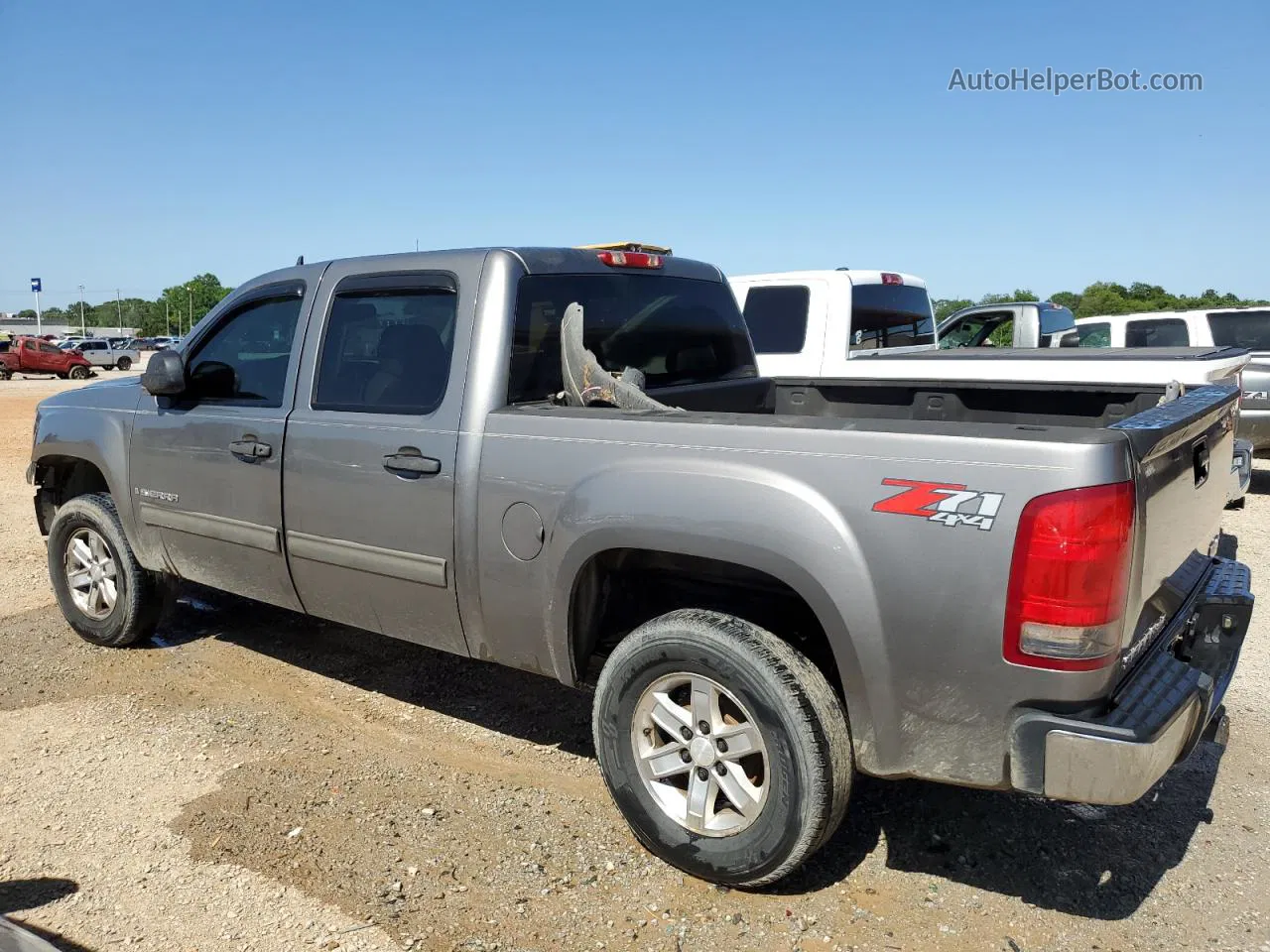 2008 Gmc Sierra K1500 Gray vin: 3GTEK13J08G290645