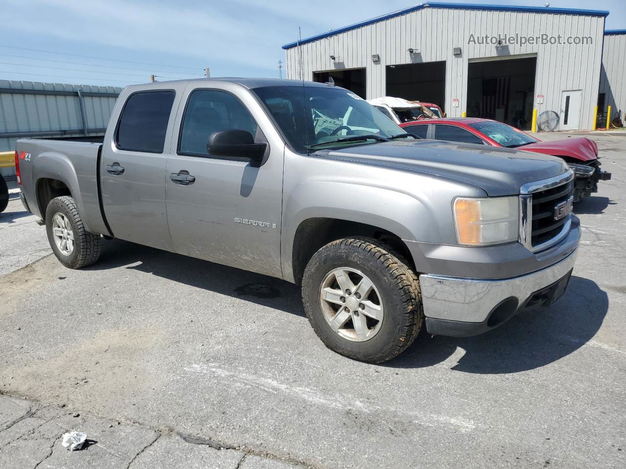 2008 Gmc Sierra K1500 Серебряный vin: 3GTEK13J38G212196