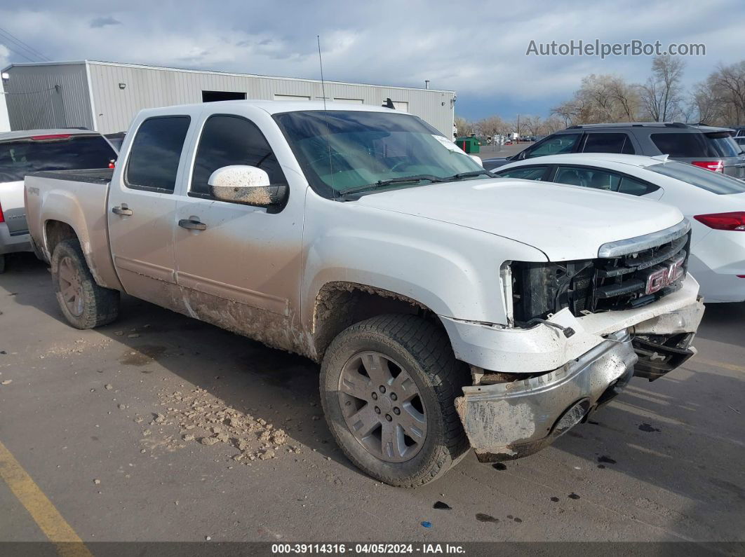 2008 Gmc Sierra 1500 Sle2 White vin: 3GTEK13J48G258720