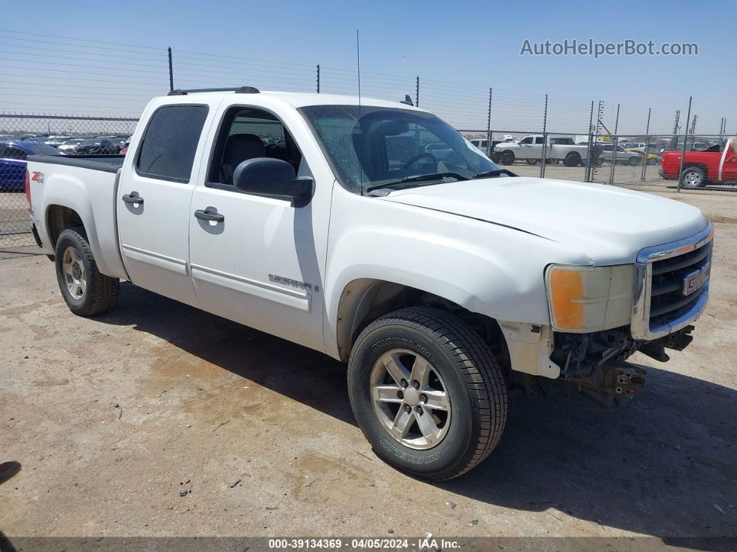 2007 Gmc Sierra 1500 Sle1 White vin: 3GTEK13M17G535669