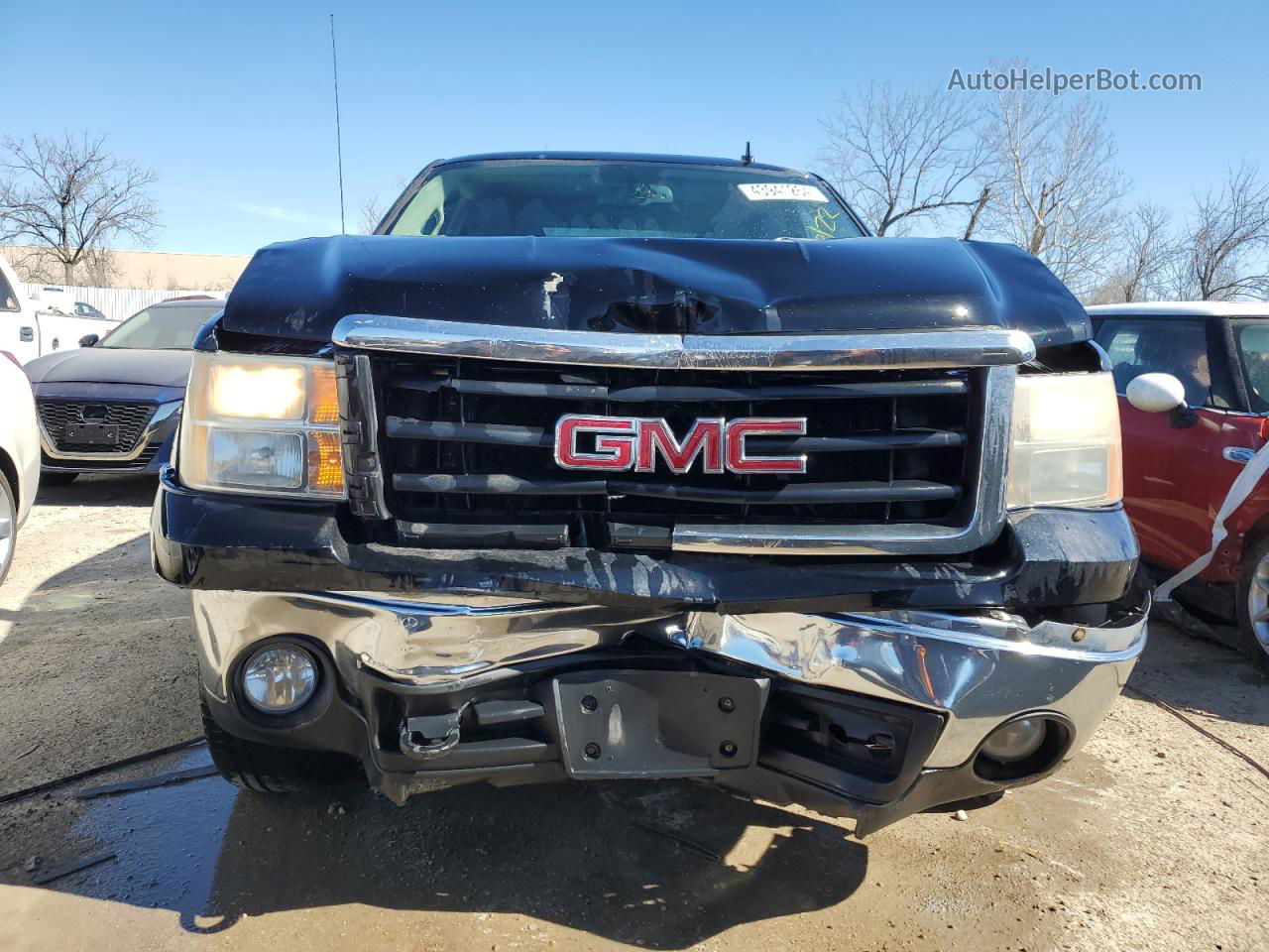 2008 Gmc Sierra K1500 Черный vin: 3GTEK13M18G125391