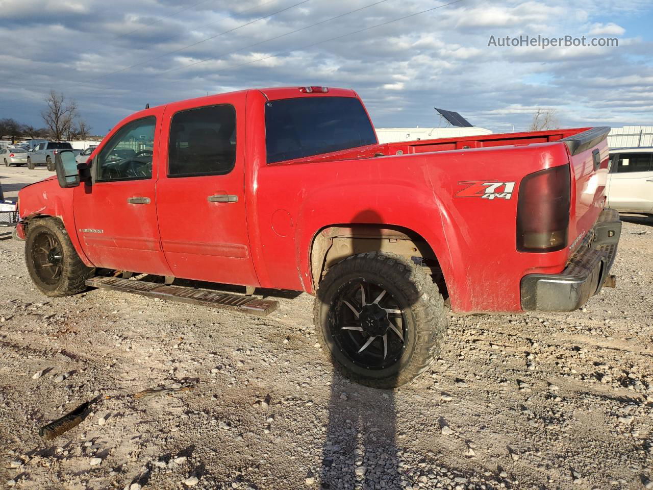 2007 Gmc New Sierra K1500 Red vin: 3GTEK13M67G506622