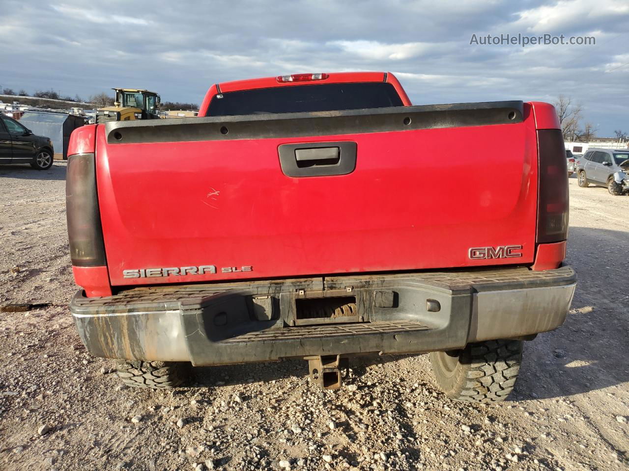 2007 Gmc New Sierra K1500 Red vin: 3GTEK13M67G506622