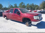 2007 Gmc Sierra 1500 Slt Red vin: 3GTEK13M77G500053