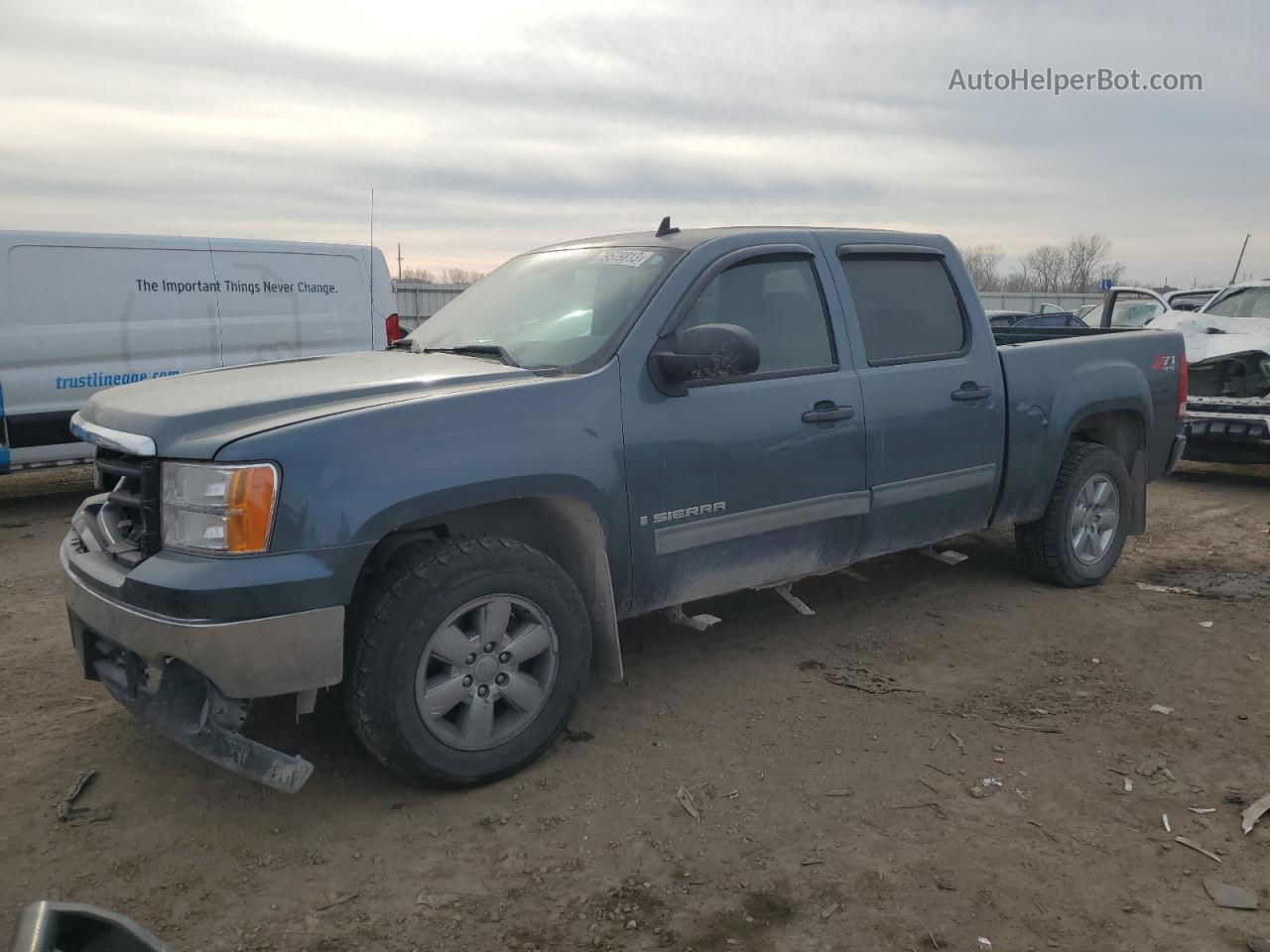 2008 Gmc Sierra K1500 Gray vin: 3GTEK13M98G130953