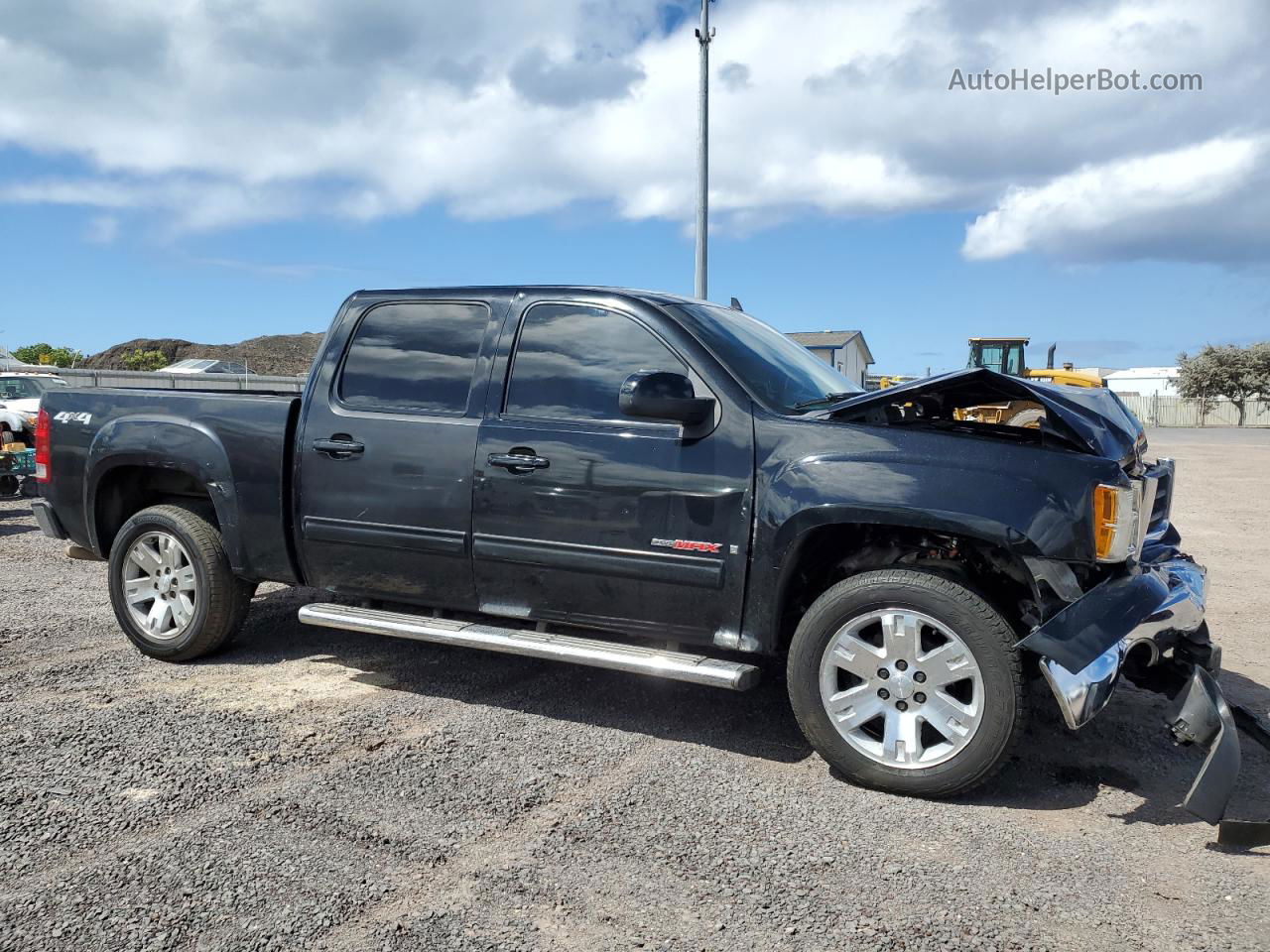 2008 Gmc Sierra K1500 Черный vin: 3GTEK13Y78G215583