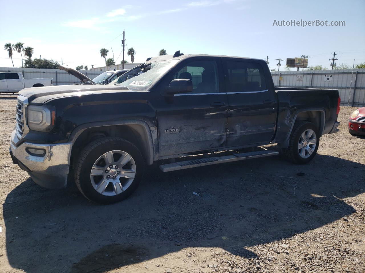 2016 Gmc Sierra C1500 Sle Black vin: 3GTP1MEC0GG179409