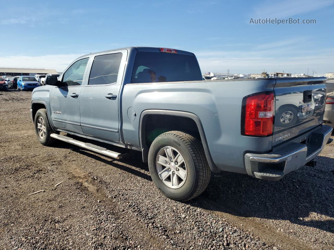 2016 Gmc Sierra C1500 Sle Blue vin: 3GTP1MEC1GG278675