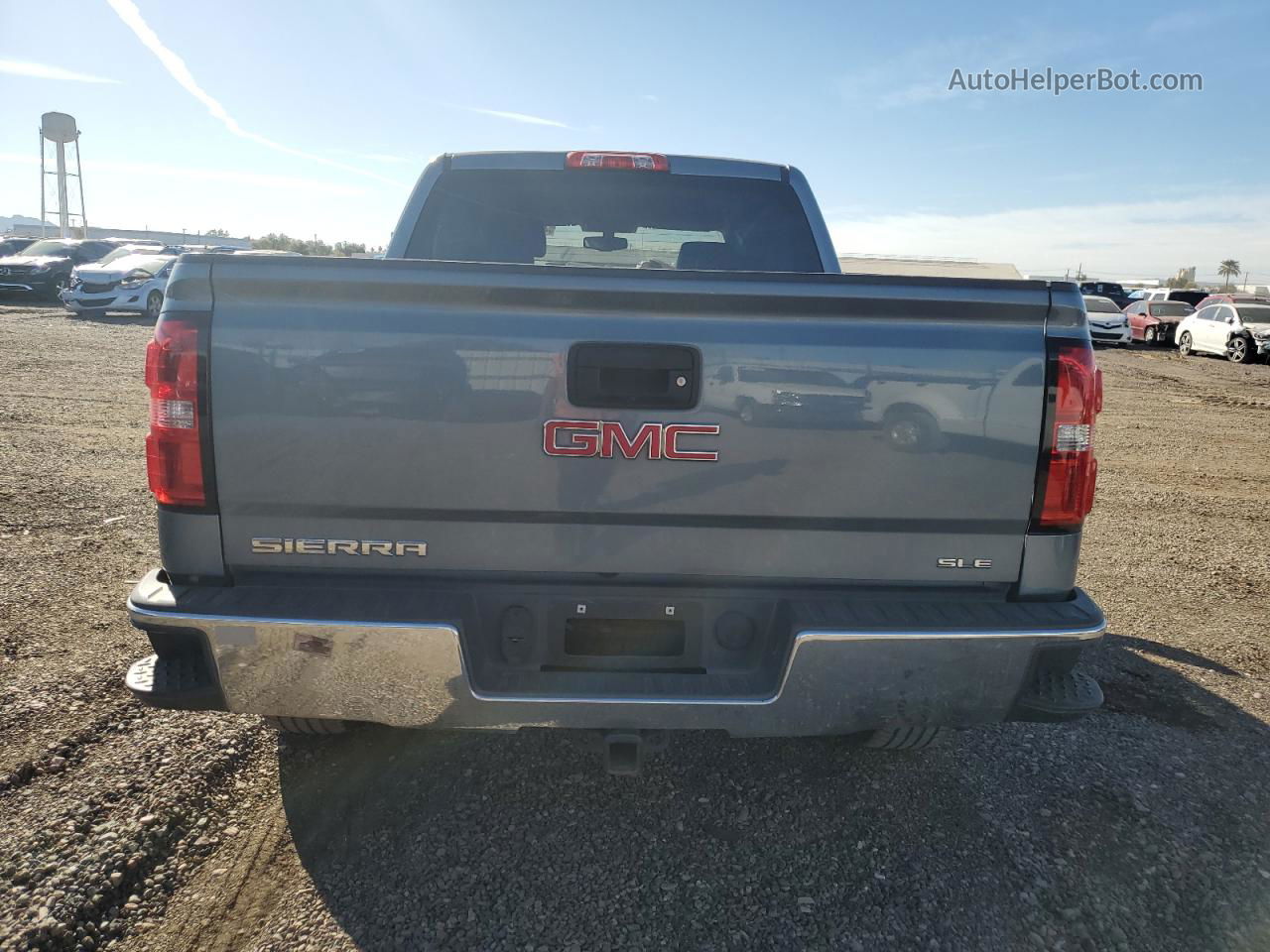 2016 Gmc Sierra C1500 Sle Blue vin: 3GTP1MEC1GG278675