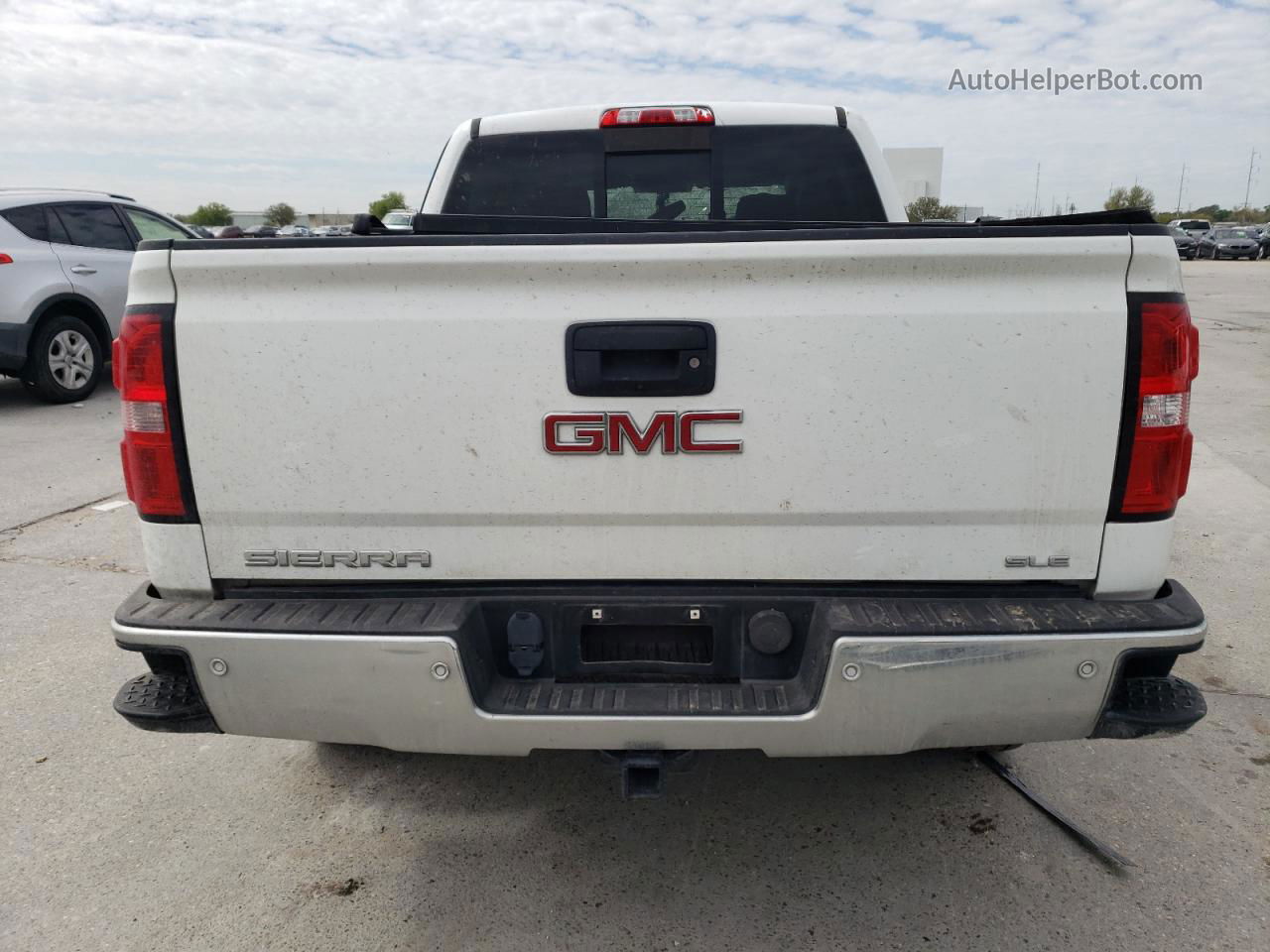 2016 Gmc Sierra C1500 Sle Белый vin: 3GTP1MEC5GG216762