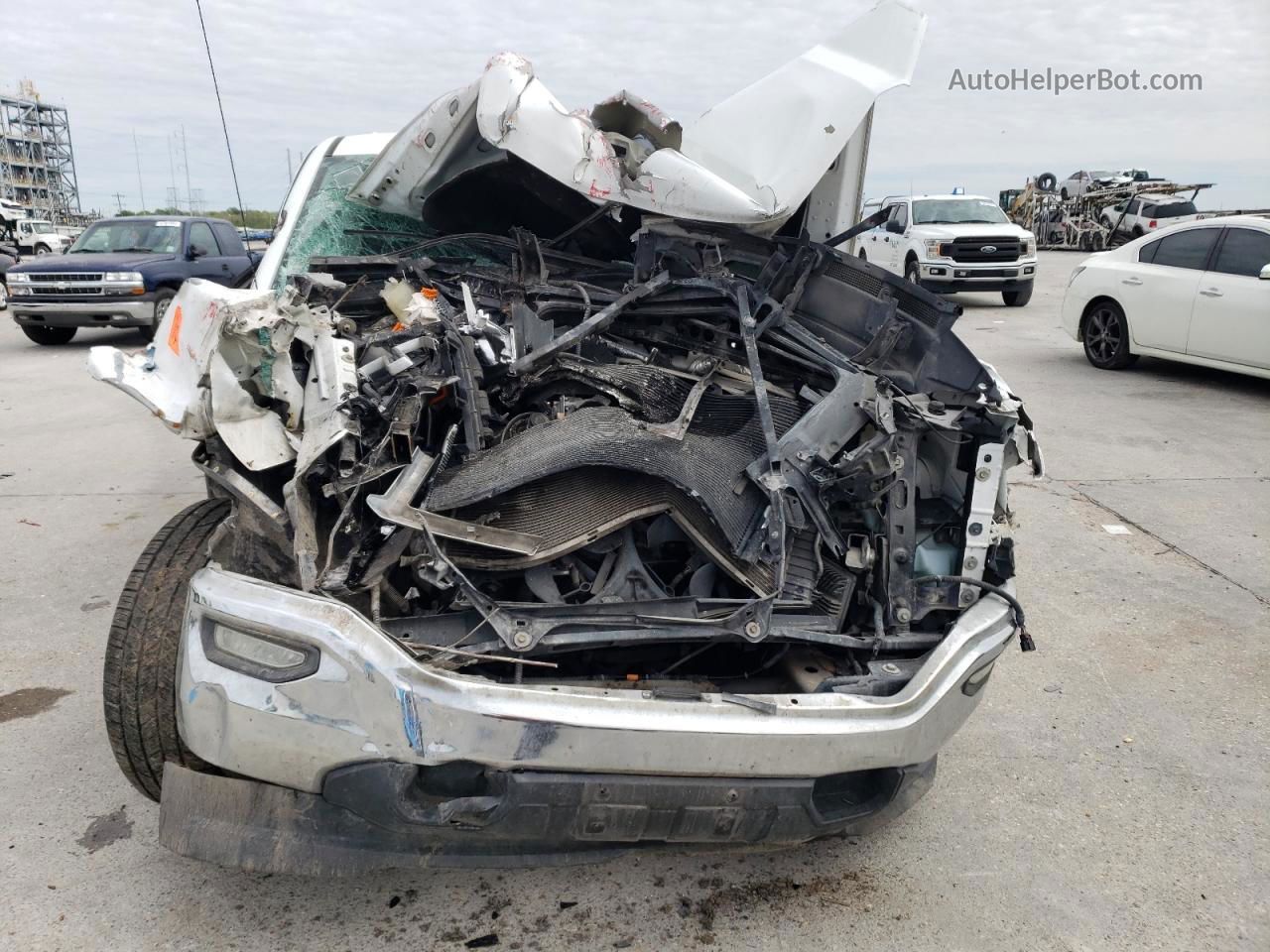 2016 Gmc Sierra C1500 Sle Белый vin: 3GTP1MEC5GG216762